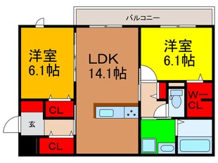 Emouvoirの物件間取画像